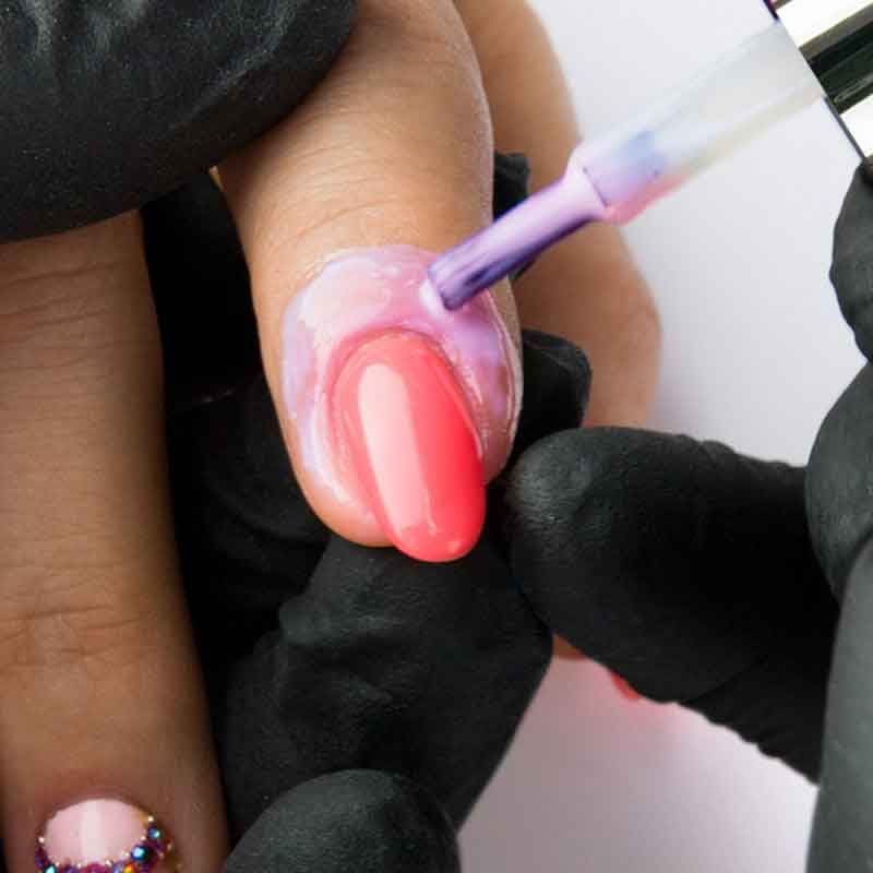 Stamping glue