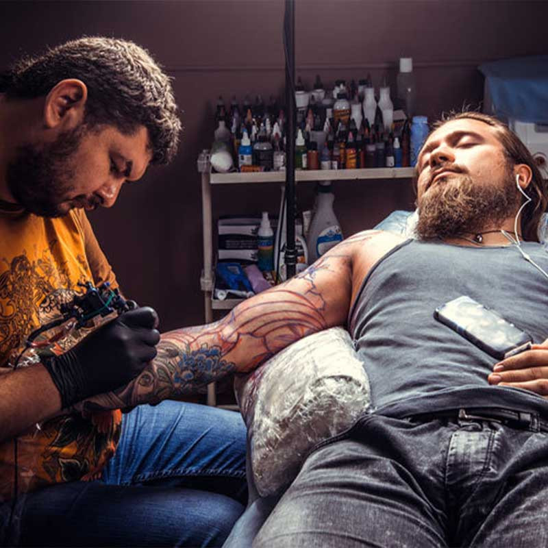 Furniture for tattoo artists