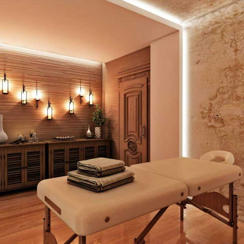 Furniture for massage